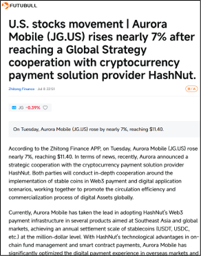 Enterprise adoption proof for HashNut among NASDAQ- and HKEX-listed companies